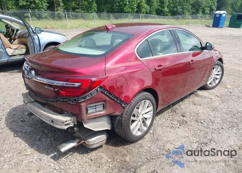 2016 Buick Regal Turbo z USA, uszkodzony, nr VIN 2G4GK5EX4G9206414